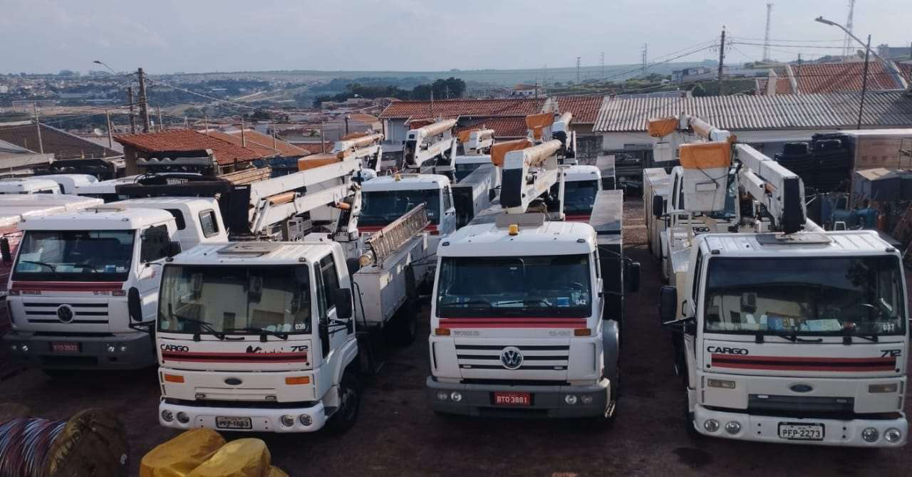 Frota de veículos da Mazza Fregolente