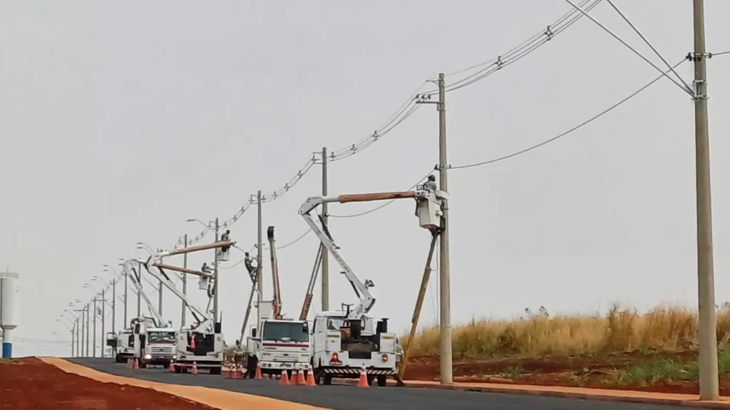 Prestação de serviços técnicos e operacionais de energia elétrica